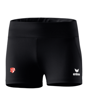Erima Racing Leichtathletik Short Damen Schwarz