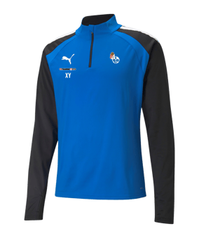 PUMA teamLIGA HalfZip Sweatshirt Blau F02