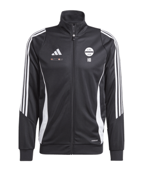 adidas Tiro 24 Trainingsjacke Schwarz Weiss