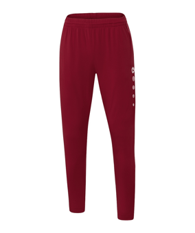 JAKO Premium Pantalon d'entraînement Femmes Rouge C001 - rouge