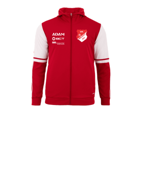 adidas Squadra 25 Kapuzenjacke Kids Rot