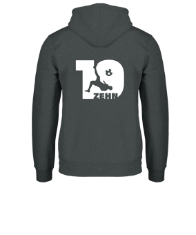 Merch Drummer 2.0 Hoody Dark Heather Grey | #neunzehn (men)