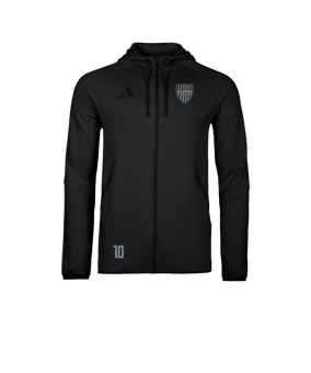 adidas Tiro Travel Hoody Schwarz