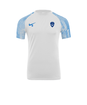 Maillot Nike Academy blanc bleu F102 