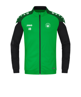 JAKO Performance Polyesterjacke Grün F221