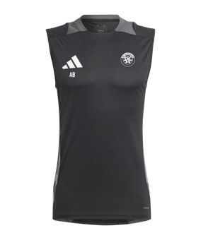 adidas Tiro 24 Competition Tanktop Schwarz Grau