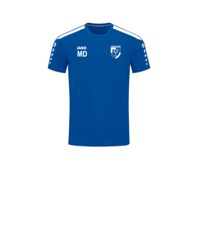 JAKO Power T-Shirt Kids Blau Weiss F400