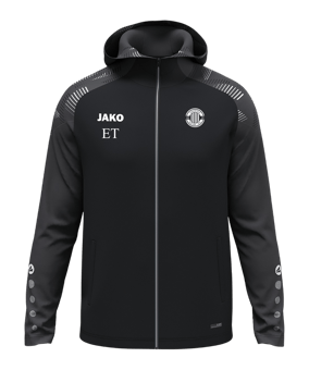 JAKO Sonic Kapuzenjacke Kids Schwarz F801
