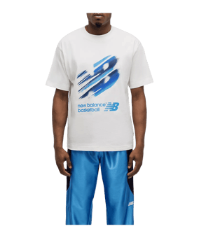 New Balance Graphic T-shirt Grigio - grigio