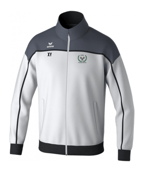 Erima Change Trainingsjacke Weiss Grau Schwarz 