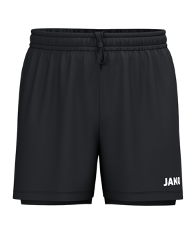 JAKO 2in1 One Short Schwarz F800 - schwarz