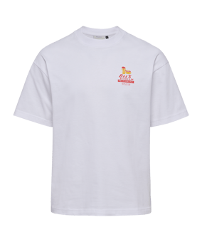 Hummel Loose Bees Stadium T-Shirt Weiß F9347 - weiss