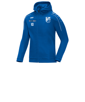 JAKO Classico Kapuzenjacke Kids Blau F04