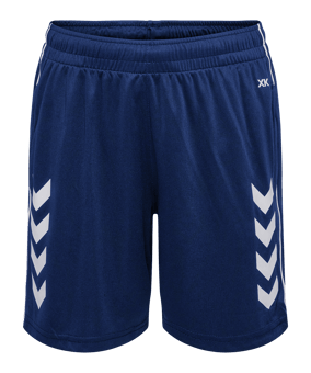 Hummel Core XK Poly Coach Short Kids Blau F7026 - blau