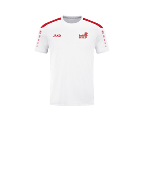 JAKO Power Trikot Kids Weiss Rot F004