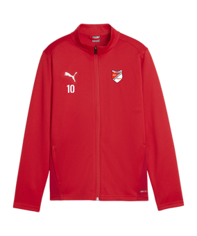 PUMA teamGOAL Trainingsjacke Kids Rot F01