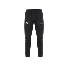 JAKO Power Polyesterhose Kids Schwarz Weiss F802