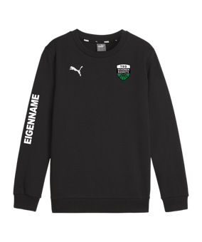 PUMA teamGOAL Casuals Sweatshirt Kids Schwarz F03