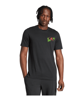 adidas Wiesn Graphic T-Shirt Schwarz - schwarz