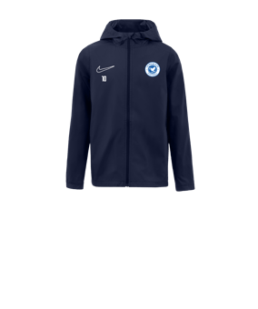 Veste de pluie Nike Academy 25 enfants bleu F410 