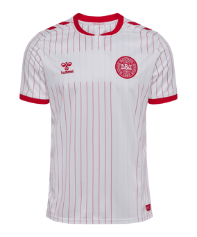 hummel DBU Dänemark Trikot Away 2026 Kids Weiß F9001 - weiss