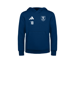 adidas Entrada 26 Hoody Kids Blau