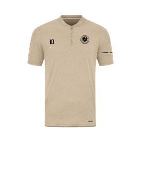 JAKO Pro Casual Poloshirt Beige F385 