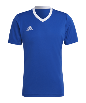 adidas Entrada 22 Trikot Blau Weiss