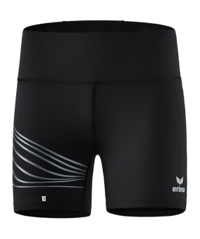 Erima Racing Short Leggings Damen Schwarz