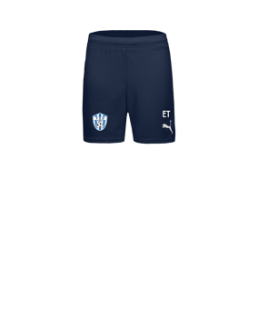 PUMA teamRISE Short Kids Blau Weiss F06