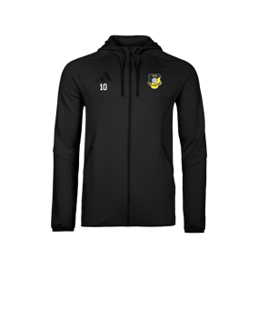 adidas Tiro Travel Hoody Schwarz