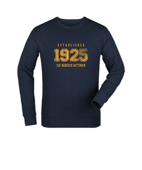 Merch Roller Sweatshirt French Navy  | #established