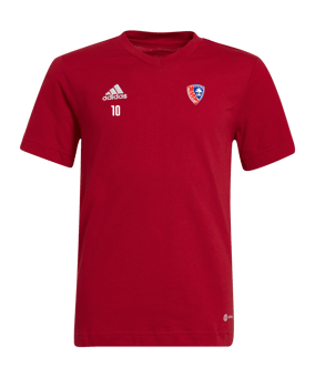 adidas Entrada 22 T-Shirt Kids Rot