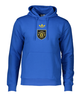 adidas Manchester United Lfstlr Hoody Blau - blau