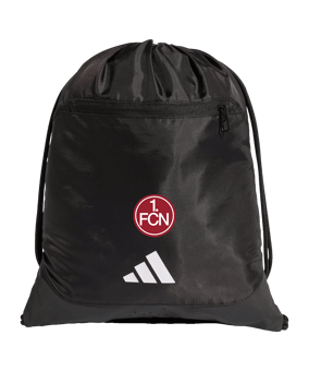 adidas 1. FC Nürnberg Gymsack Schwarz - schwarz