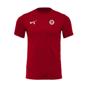Maillot à manches courtes Nike Park VII rouge F657 