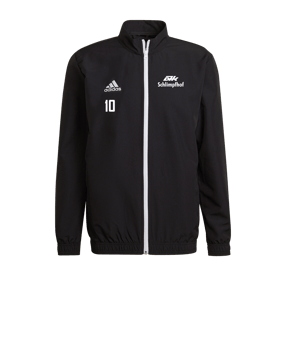 adidas Entrada 22 Präsentationsjacke Schwarz
