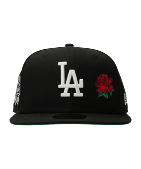 New Era Los Angeles Dodgers 59Fifty Cap Schwarz - schwarz