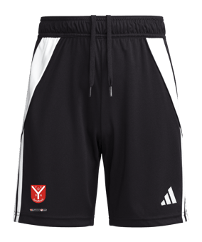 adidas Tiro 24 Short Kids Schwarz Weiss