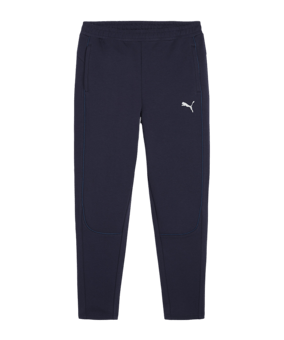 PUMA teamFINAL Casuals Jogginghose Damen Blau F06 - dunkelblau