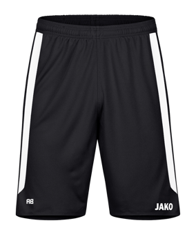 JAKO Power Short Kids Schwarz Weiss F800