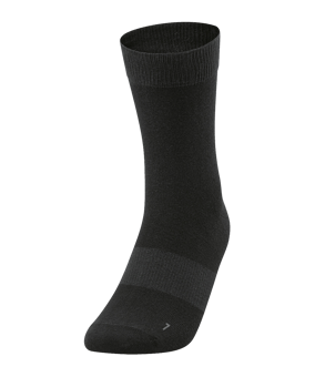 JAKO Freizeitsocken 3er Pack Schwarz F08 - schwarz