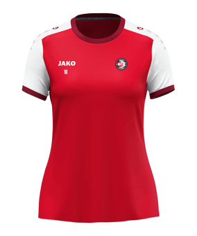JAKO Dynamic KA Maillot Femmes Rouge C114 