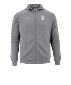 adidas Tiro 25 Travel Kapuzenjacke Grau