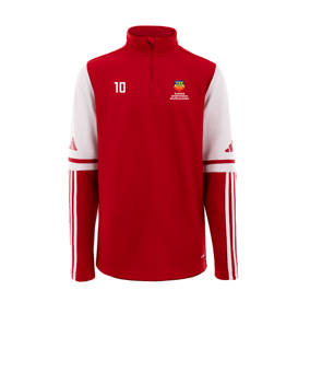 adidas Squadra 25 HalfZip Sweatshirt Rot