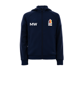 adidas Tiro 25 Travel Kapuzenjacke Kids Blau