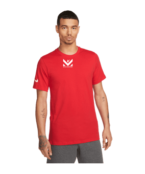 Nike Park 20 T-Shirt Rot Weiss F657
