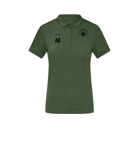 JAKO Premium Basics Poloshirt Damen Khaki F28