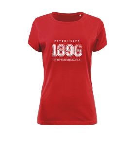 Merch Expresser 2.0 T-Shirt Women Red | #established