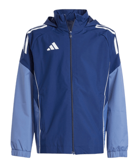 adidas Tiro 25 Competition Regenjacke Kids Blau - blau